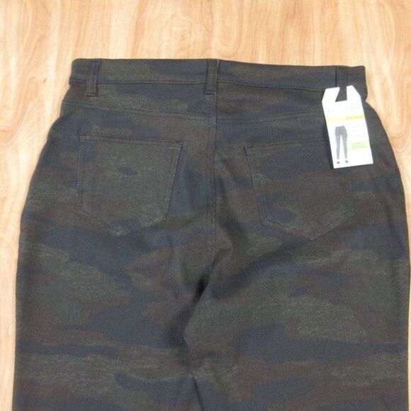TIME AND TRU Hi Rise PULL ON‎ Camouflage Jeggings Sz L (12-14) Camo Leggings NWT - Picture 8 of 12